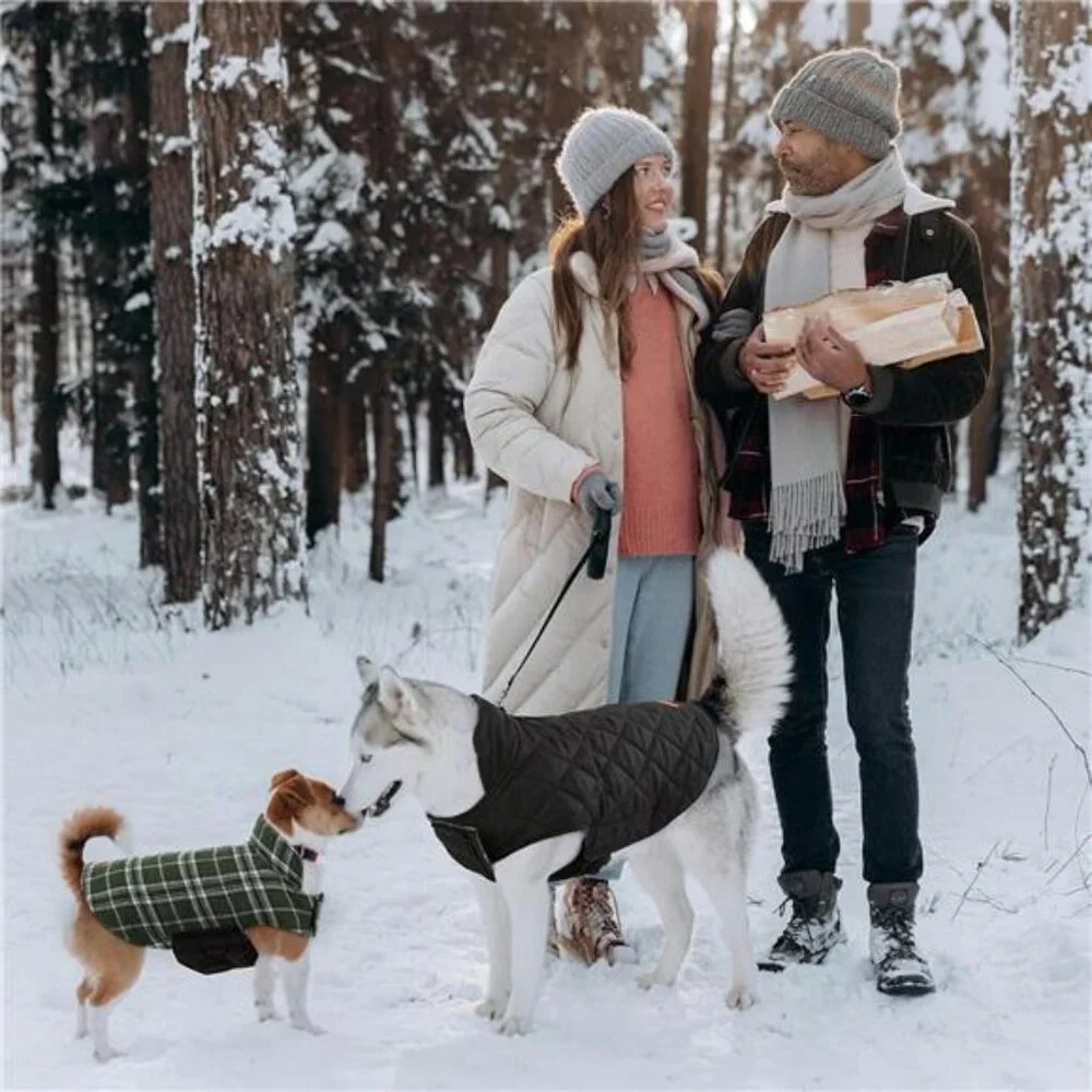 Warm Dog Coat, Waterproof Dog Coats for X-Small Dogs, Adjustable Durable